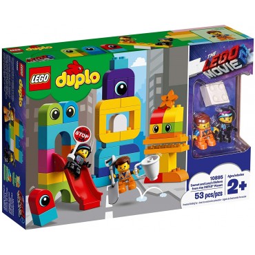 LEGO The Movie 2 Emmet and Lucy’s Visitors from The Duplo Planet Building Blocks 10895